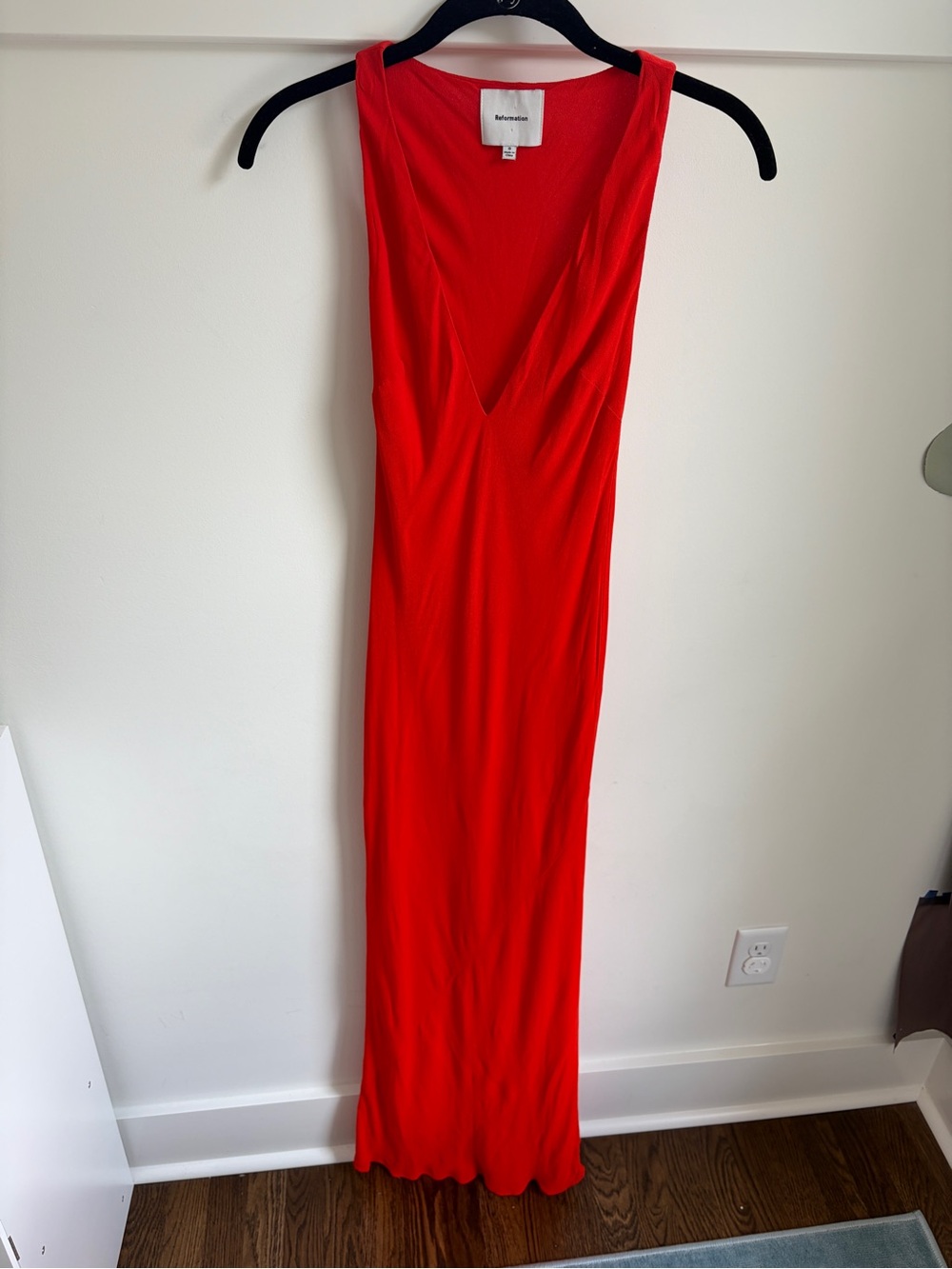 Reformation Red/Orange Dress sz 0